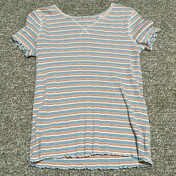 Striped girls shirt set - Picture 1 of 4